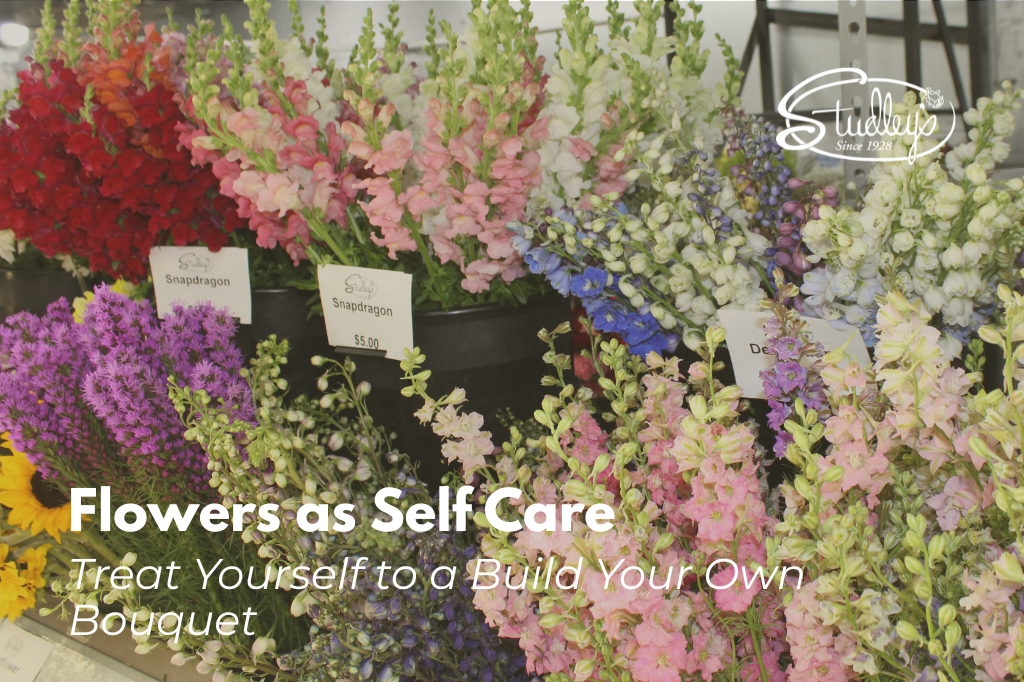 flowers as self care build your own bouquet